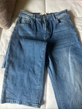 Women’s High-Rise Straight Leg Jeans - Blue